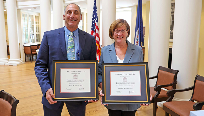 UVA’s Top Honors Go to Doctors Known for Their Heart